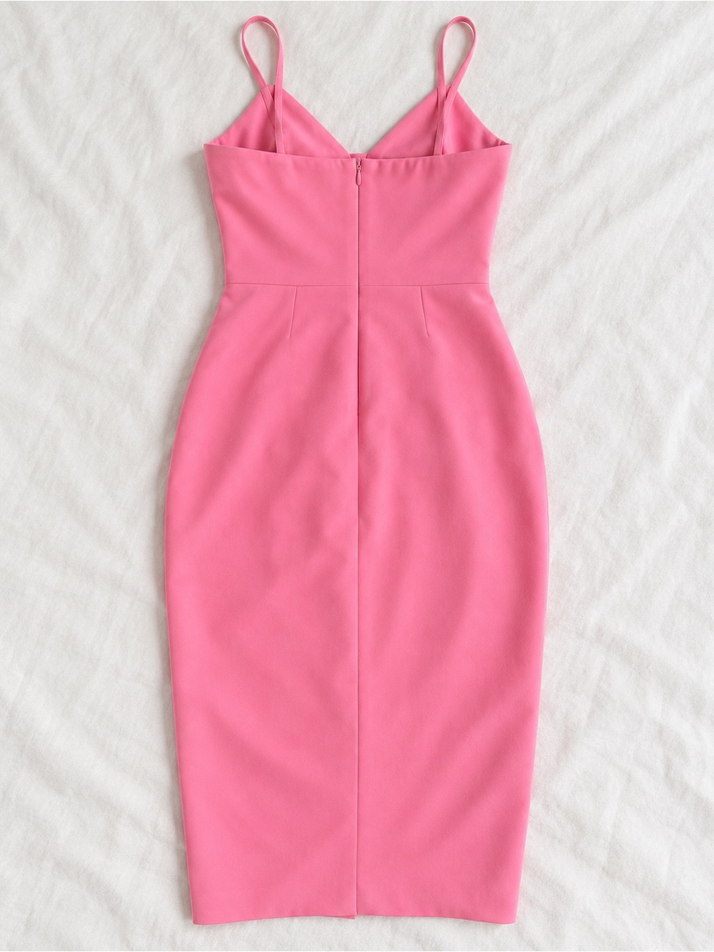Likely Pink Spaghetti-Strap Midi Dress
